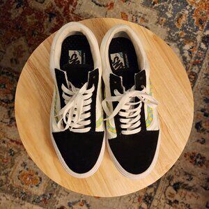 NWOT Vans Comfycush Old Skool Showcase Black/Check Men's 8/Women's 9.5